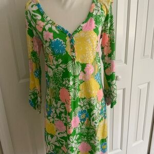 Colorful spring dress